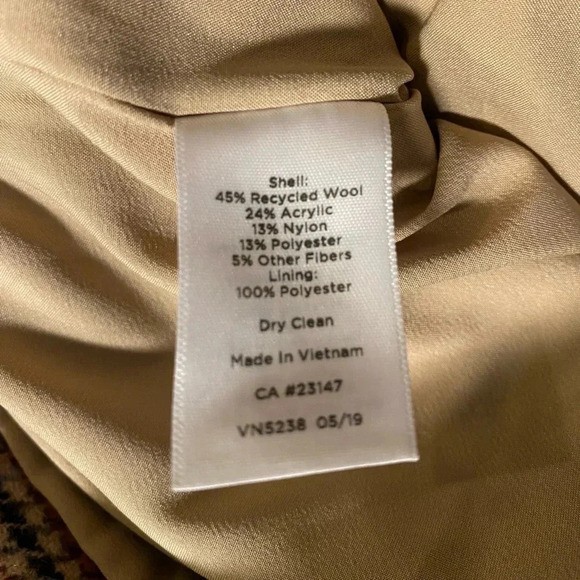 Talbots Multi Color Plaid Wool Zip Close A-Line Lined Mini Skirt Women’s 6 EUC - Picture 7 of 12